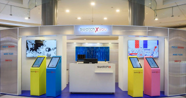 亞洲首間快閃店登陸台北101 用台灣小吃限定畫面訂製個人專屬Swatch手錶15分鐘收貨