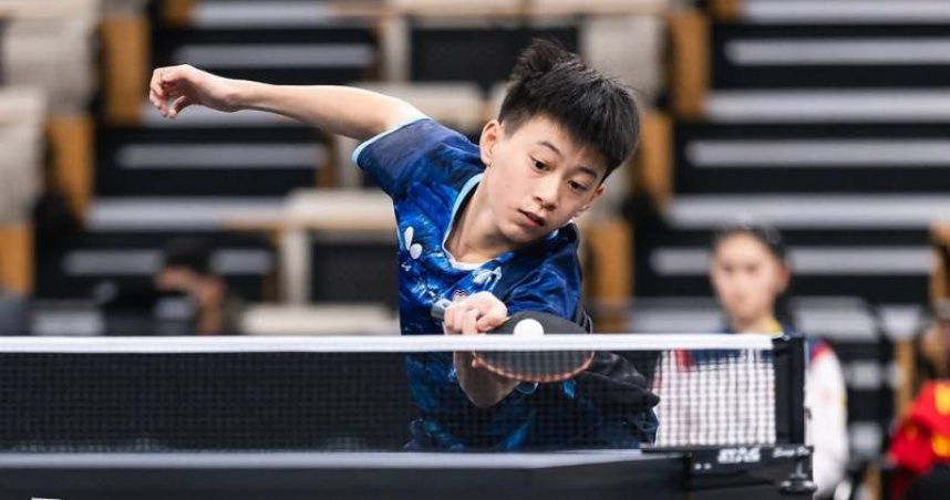 郭冠宏首輪面對世界排名第53的澳洲韓裔選手裴煥，成功晉級。（圖／翻攝自WTT官網）