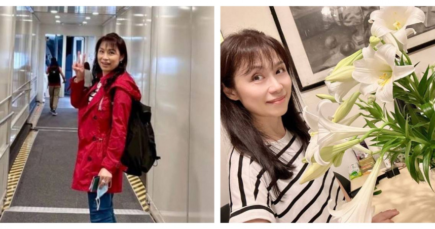 周子寒飛日本參加考察團，她也把自家的陽台變成開心農場。（圖／翻攝自周子寒臉書）