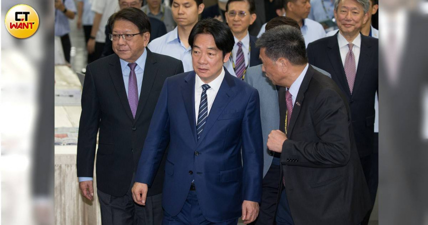 總統賴清德出席computex開幕典禮。民調結果顯示，有四成六民眾贊同賴總統處理國家大事的方式。（圖／黃威彬攝）