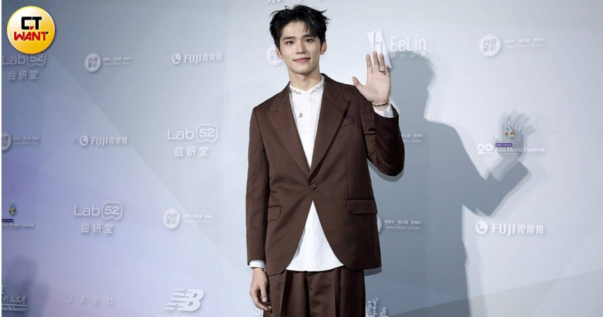 王品澔今出席璀璨之星活動回應好友粿粿婚變。（圖／侯世駿攝）