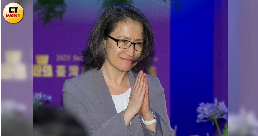 副總統蕭美琴關心宜蘭員警執勤遭撞事件，感謝醫療團隊全力救治，並呼籲社會為受傷員警集氣祈福。（圖／CTWant攝影組）