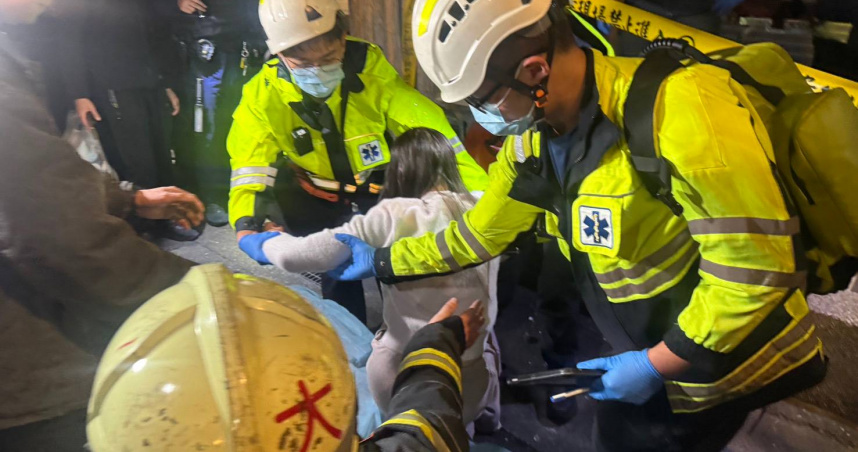 板橋氣爆威力超可怕「對面3樓玻璃也震碎」　租客睡夢中嚇醒緊急送醫