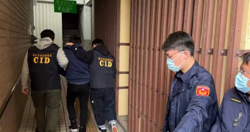 廖聰賢17日晚間狠心砍死父母，檢方複訊後向法院聲押禁見。（圖／翻攝畫面）