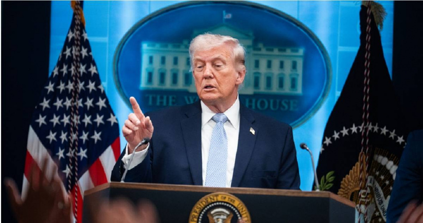 美國總統川普（Donald Trump）。（圖／達志／美聯社）