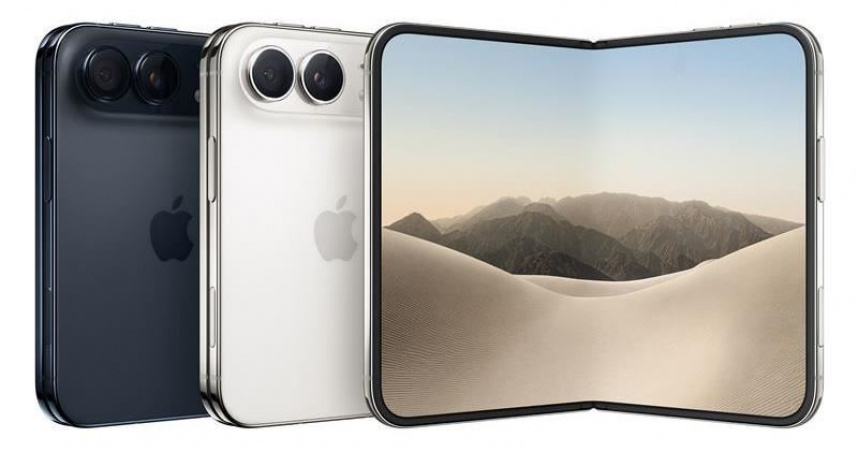蘋果首款摺疊手機iPhone Duo開放預購，香港卻爆出信用卡重複扣款爭議。（圖／品牌業者提供）
