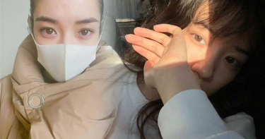 戴了口罩後整臉只露出額頭、眉眼，如何畫出有神又持久的妝容是消費者最大的訴求。【圖／sayobaby IG，mei_nagano0924official IG】