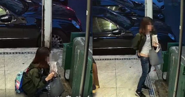 東區驚見「羊妞」!正妹大街脫褲起身腳邊多一粒