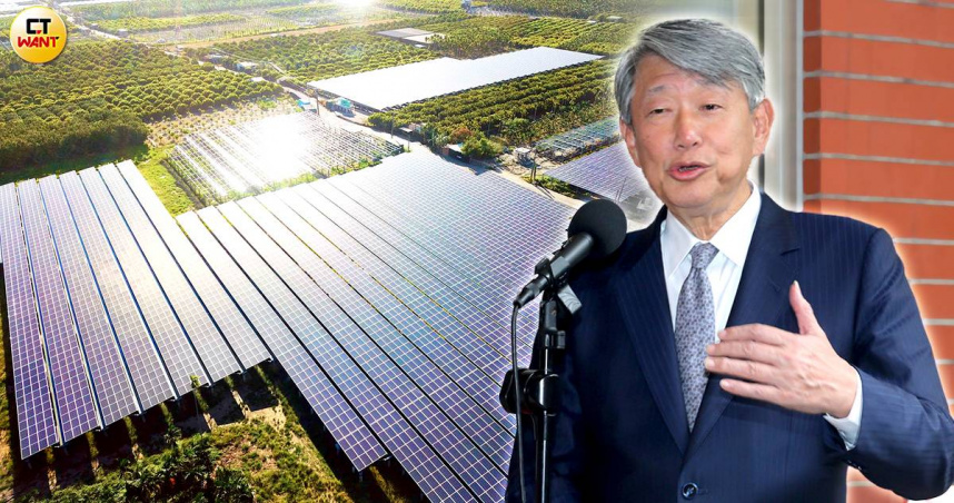 經濟部將原定2025年太陽光電設置20GW的目標，將延後至2026年達標。圖為經濟部長郭智輝。（圖／黃鵬杰攝、報系資料、CTWANT合成）
