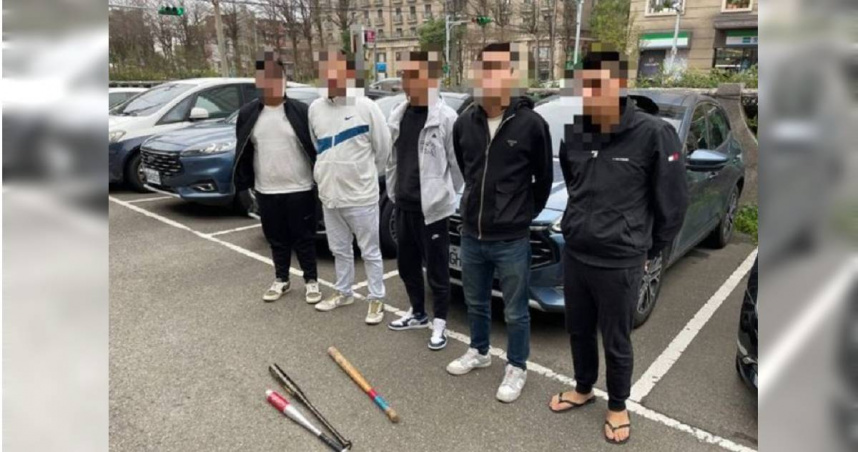 桃園5名黑幫份子在苗栗賭場出老千被教訓，假意和解後竟砍傷5人，後續全落網遭法辦。（圖／翻攝畫面）