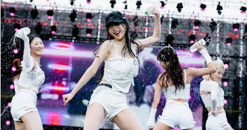 李雅英濕身辣跳〈辣台妹〉，舞姿撩人。（圖／寬寬整合行銷提供）