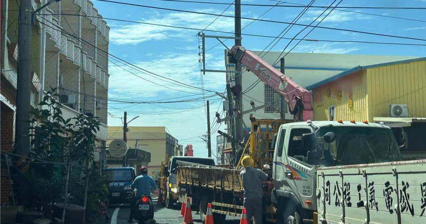 小琉球全島電力升級工程預計4月底完工，電纜改壓作業5月底前完成。（圖／徐富癸辦公室提供）