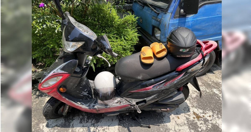 6旬翁行經秀朗路三段自摔，送醫搶救後宣告不治。（圖／翻攝畫面）