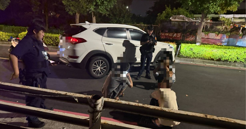 鄒姓男子8日傍晚竊取機車並往樹林方向逃逸，警方則在獲報後2小時內將他逮捕。（圖／翻攝畫面）