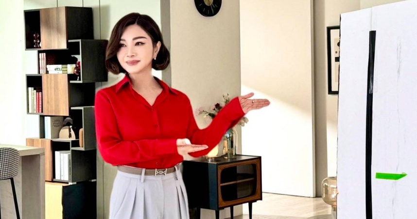 陳美鳳進棚拍攝代言，甜曝有「新歡」。（圖／民視）