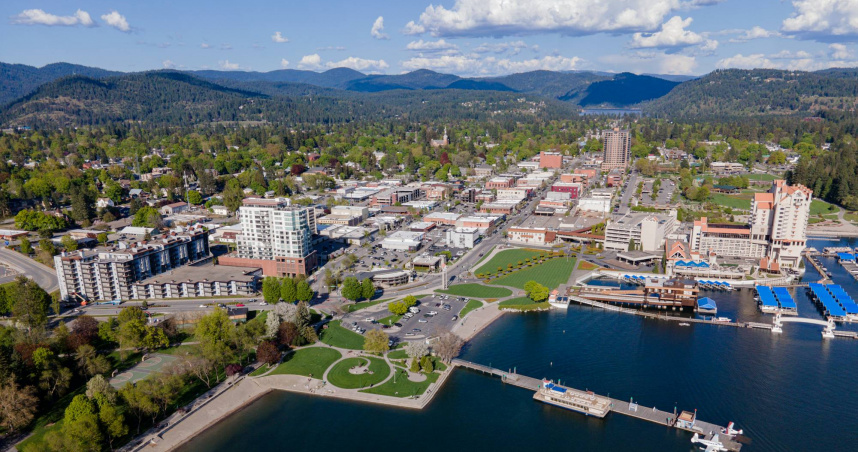 愛達荷州科達倫 。（示意圖／翻攝自維基百科）