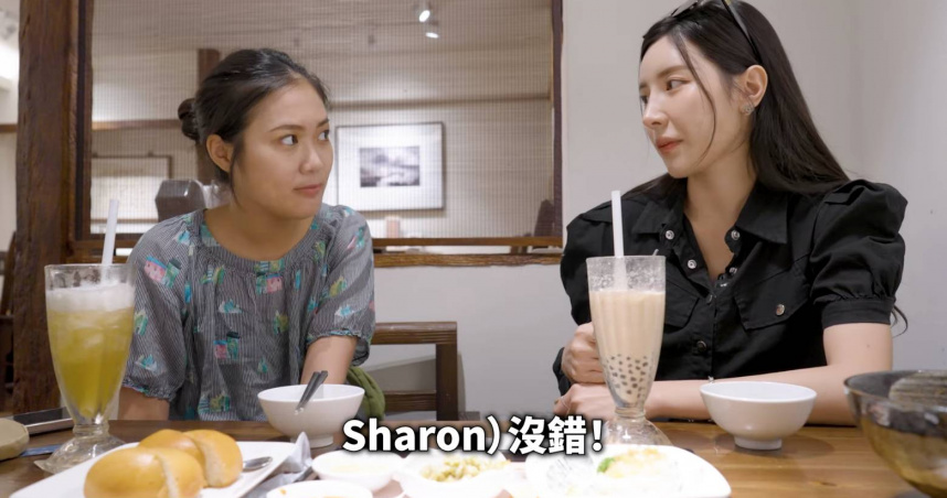 南珉貞(右)與經紀人分享婚姻成功的3要素。(圖/남민정 南珉貞YouTube)