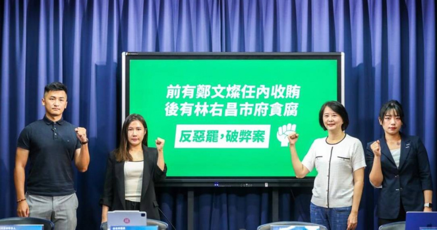 北市議員柳采薇（右二）指出，國民黨是在野黨，沒有執政資源，與駐台外館、外媒的聯繫工作確實還有很大的努力空間（圖／國民黨提供）