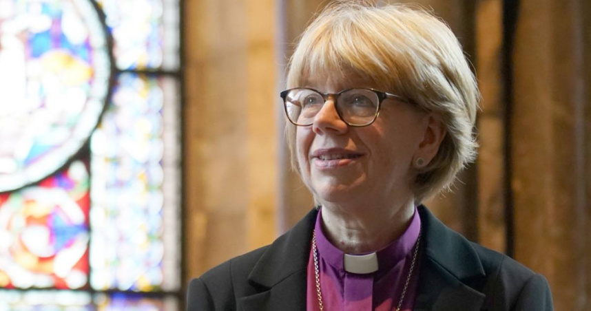 莎拉穆拉利（Sarah Mullally）為新任坎特伯里大主教。（圖／達志／美聯社）