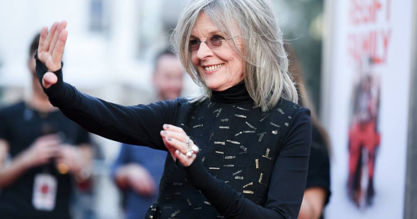 奧斯卡影后黛安基頓逝世，享壽79歲。（圖／達志／美聯社）