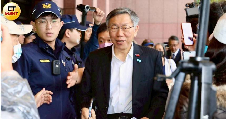 前台北市長柯文哲遭控收賄圖利，26日下午將一審判決。（圖／本刊資料照）