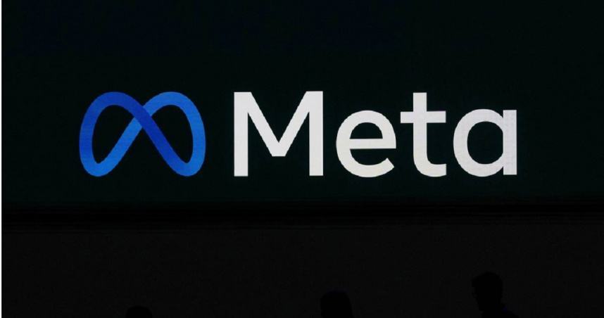 美國科技巨頭「Meta」。（圖／達志／美聯社）