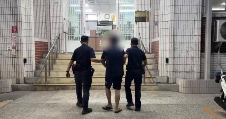 「喪屍」毒蟲違停拒檢撞警逃竄　警開5槍轟爆輪胎制伏