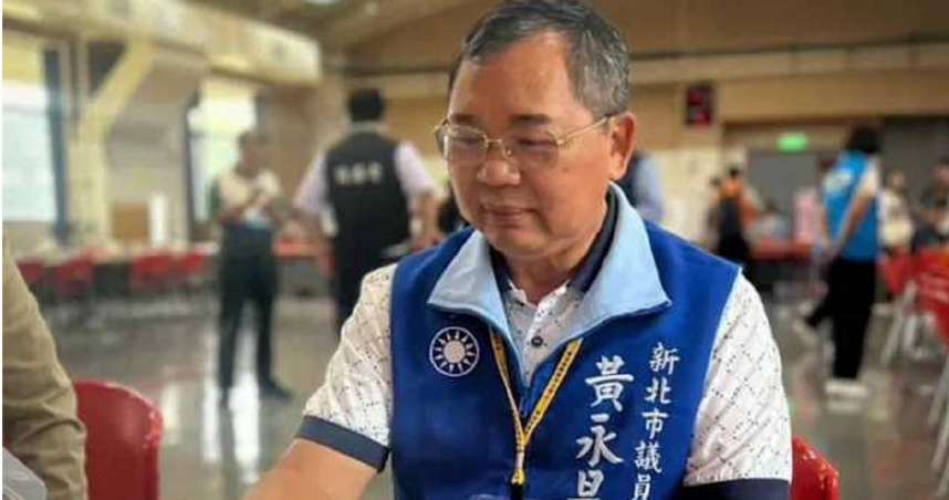 新北市議員黃永昌涉賄選，法院預計下午2時30分召開羈押庭。（圖／翻攝黃永昌臉書）