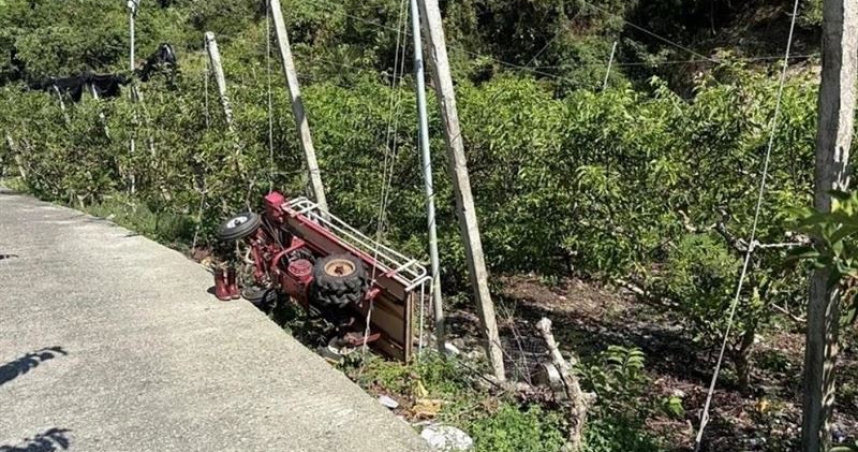 台東太麻里釋迦園農用搬運車翻覆　 68歲農婦遭重壓送醫搶救不治