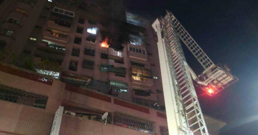 嘉義市大樓驚傳氣爆!「巨響震天+烈焰狂竄」...住戶上午才傳割腕照