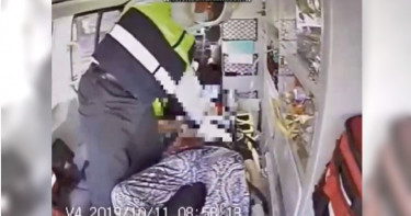 老婦吃百頁豆腐噎到 重度昏迷與天搶命