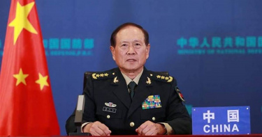 大陸國務委員兼國防部長魏鳳和今（12日）在香格里拉對話會上表示，台灣是中國的台灣，台灣問題是中國的內政。（圖／摘自大陸國防部網站）