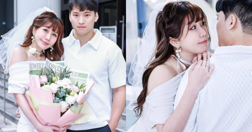 妮婭昨（10日）公布喜訊「今天我們登記了」。（圖／翻攝自IG／niya840325）