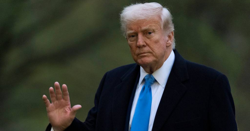 川普。（圖／達志／美聯社）