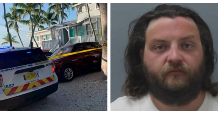 佛州一名應召女遭恩客殺害後藏屍飯店衣櫃。（圖／翻攝自 WPLG Local 10、First Coast News）