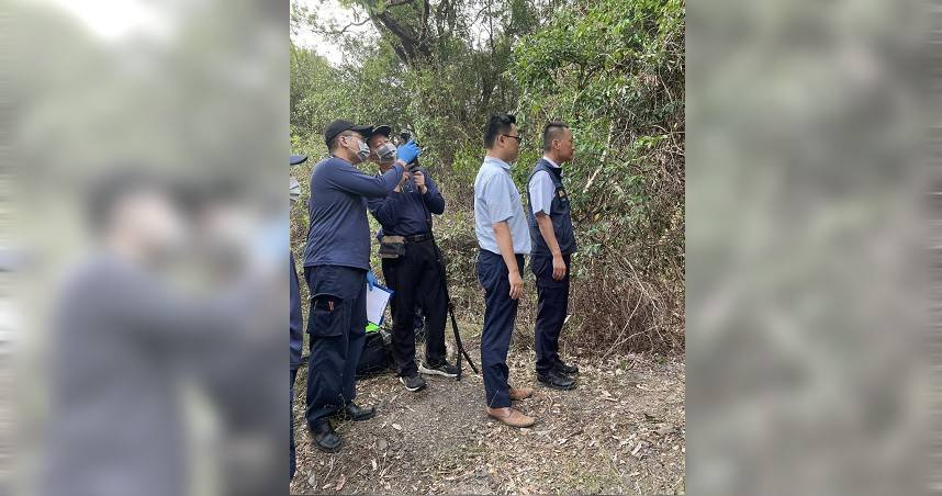 毒品買賣惹出殺機，43歲黃姓女犯嫌與43歲林姓男子疑有毒品買賣糾紛，黃嫌將林男囚禁在汽車旅館毆打3天，之後更持刀殺害棄屍屏東山區，檢警今日找到林男遺體。（圖／警方提供）