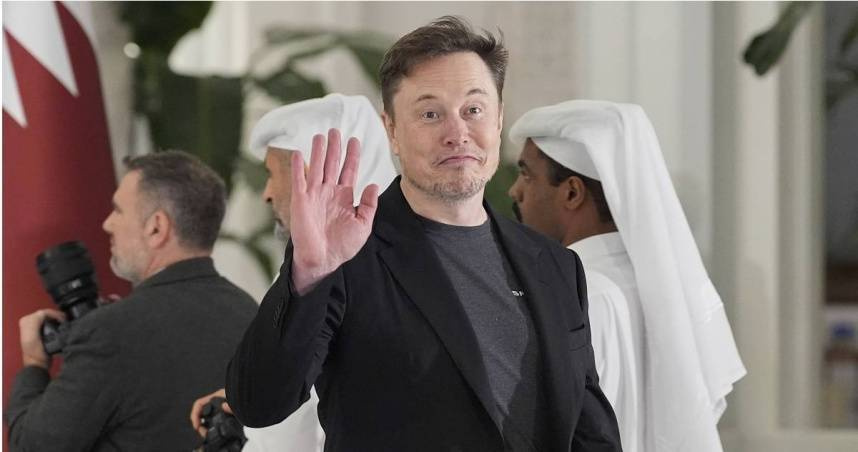 馬斯克。（圖／達志／美聯社）