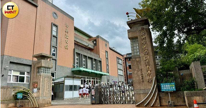 新竹市長期因竹科外溢效應人口勃發，各級學校興建不及，往往造成排擠效應而無法就近入學。圖非指涉學校。（示意圖／方萬民攝）