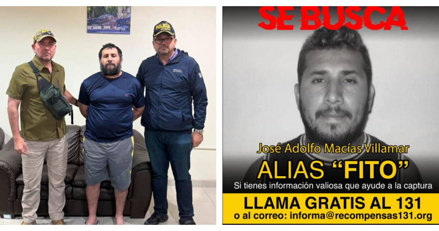 厄瓜多最通緝毒梟於自家豪宅地底密室中被警方逮捕，結束17個月逃亡生涯。（圖／翻攝自X、達志／美聯社）