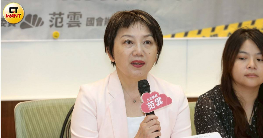 藝人江祖平爆出遭三立高層兒子性侵，引發社會關注；立委范雲聲援，表示願意提供協助。（圖／劉耿豪攝）