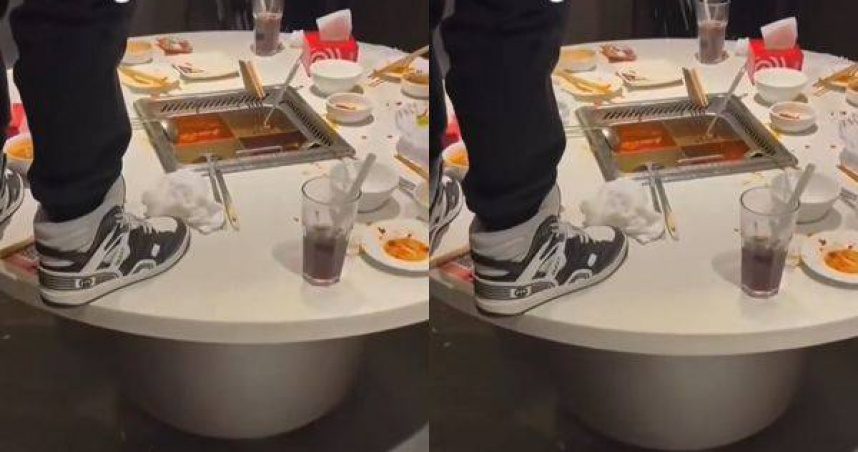 2名少年在海底撈火鍋小便，被店家提告。（圖／翻攝微博／君君的旅行日記）