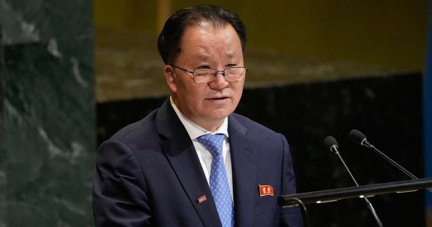 北韓副外長金善京（Kim Son-gyong）（圖／達志／美聯社）