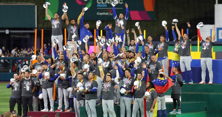 2026年世界棒球經典賽（WBC）日前落幕，由委內瑞拉奪下本屆冠軍。（圖／達志／美聯社）