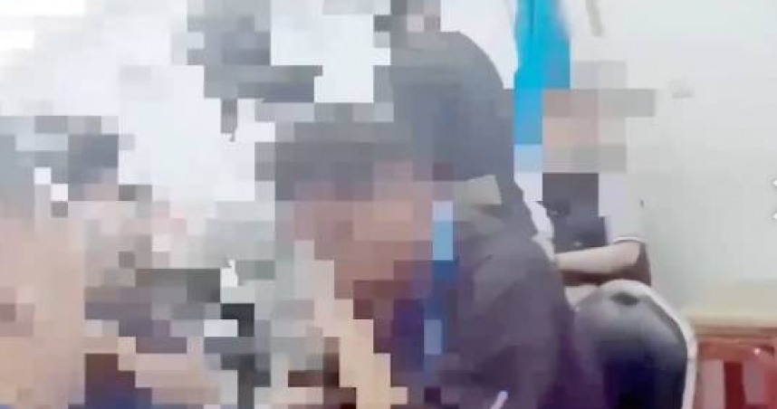 北市萬華分局23日前往轄內麻將休閒會館查緝，當場逮獲30名賭客。（圖／翻攝畫面）