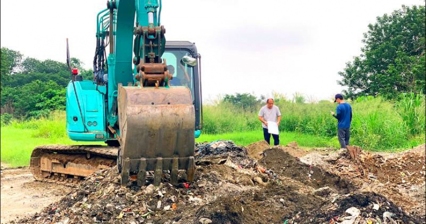 擋土牆工程變非法掩埋場！林男勾結7公司埋8萬噸廢棄物　21人遭起訴追繳6億