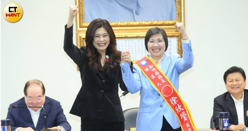 徐欣瑩力拚成為首位女性新竹縣長。（圖／周志龍攝）