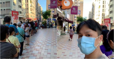 名嘴只睡2.5小時!挖妻起床買口罩 6:20抵美廉社一看腿軟「OMG」