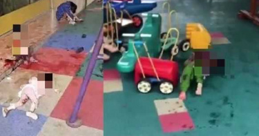 男子擅闖幼兒園持刀隨機砍殺 16幼童2教師送醫治療