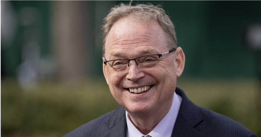 白宮經濟顧問哈塞特（Kevin Hassett）。（圖／達志／美聯社）