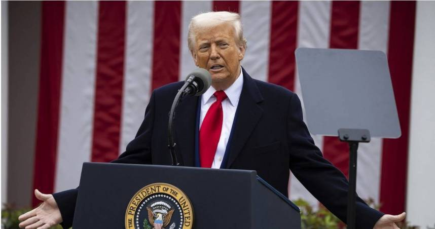 美國總統川普。（圖／達志／美聯社）